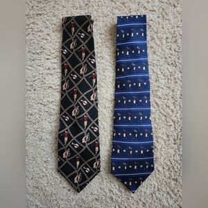 Tommy Hilfiger & Robert Stock Silk Golf Ties Mens Bundle